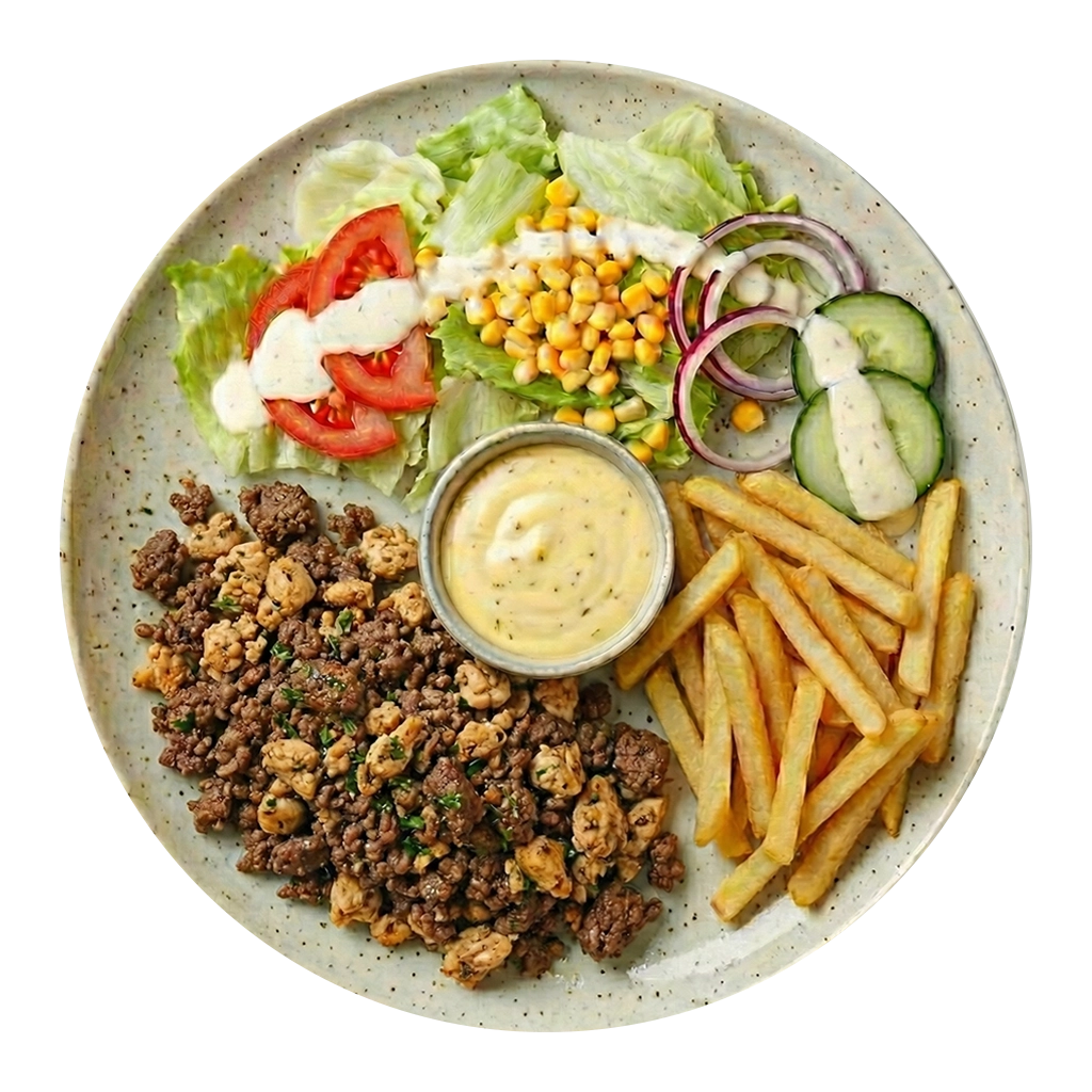 Mix Kebabtallerken
